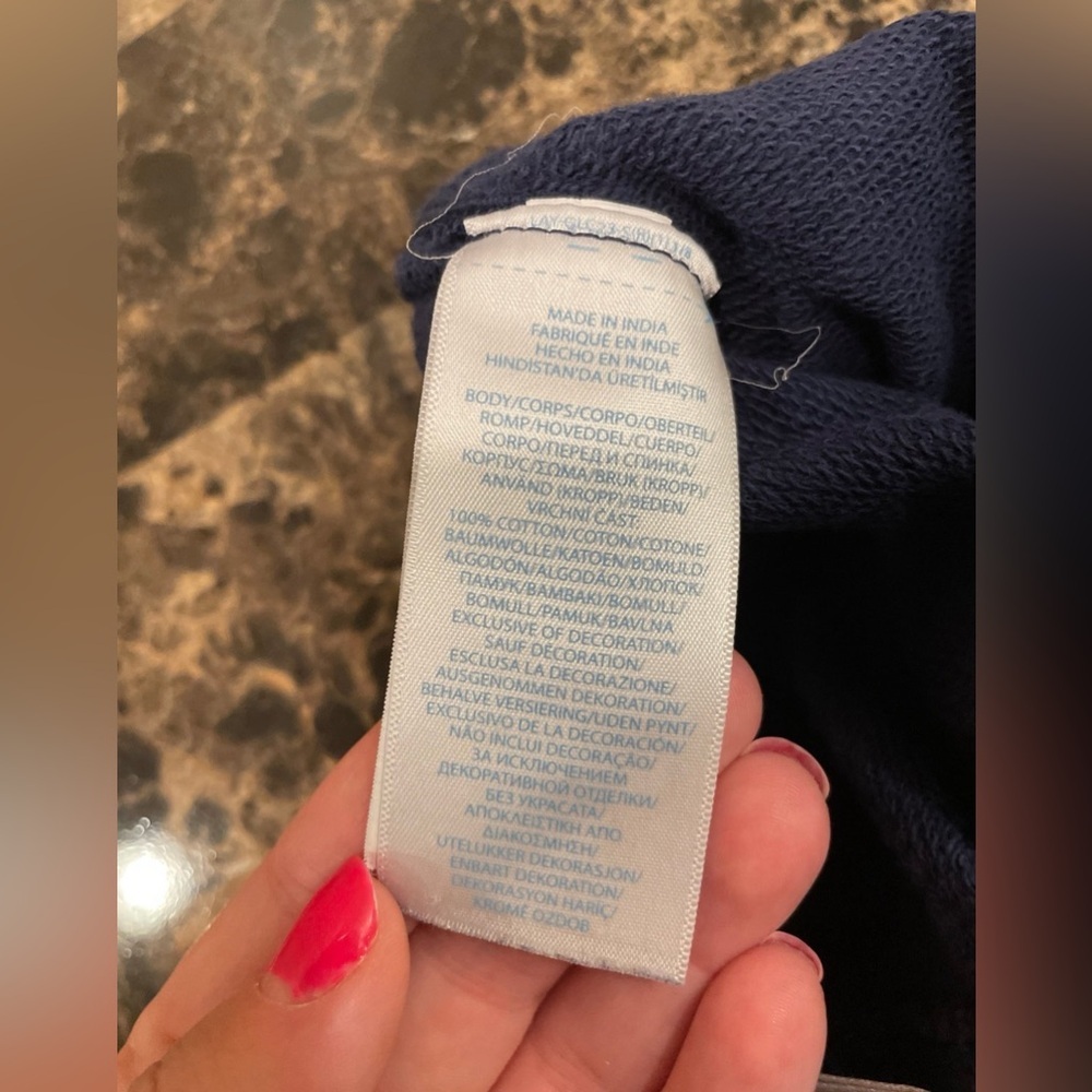 Polo Ralph Lauren Navy Blue Toddler 18M Shorts 100% Cotton - Picture 4 of 4